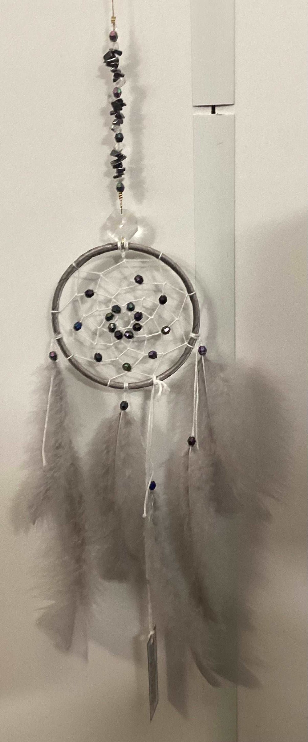 Crystal Dreamcatcher Silver