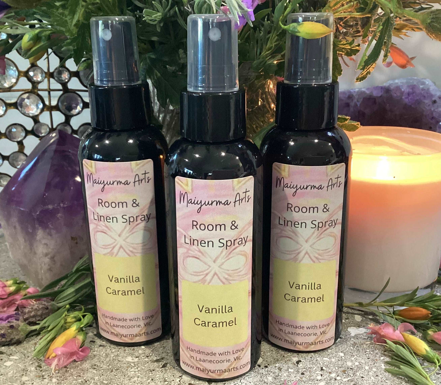 Vanilla Caramel Room & Linen Spray