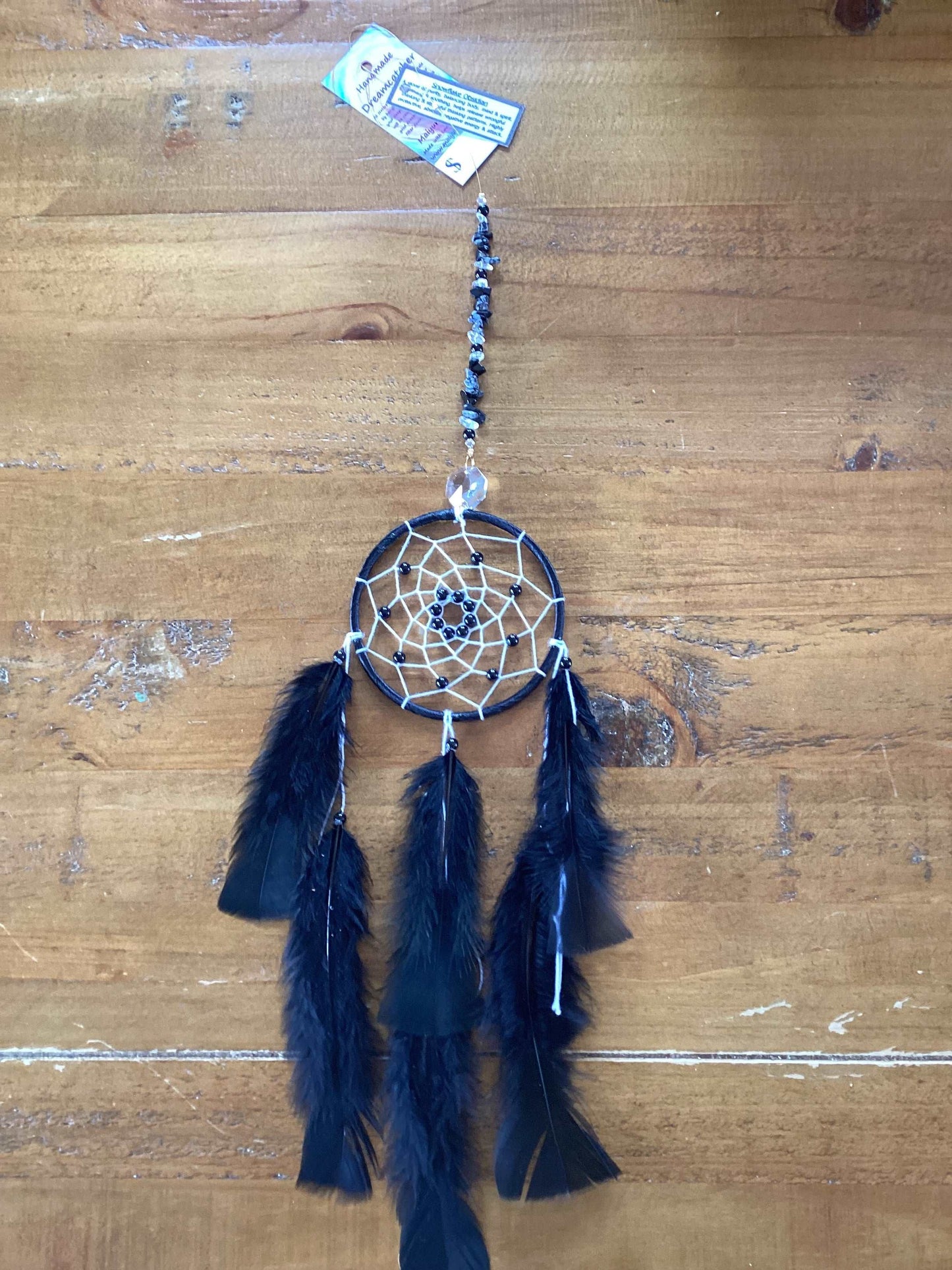 Crystal Dreamcatcher Black