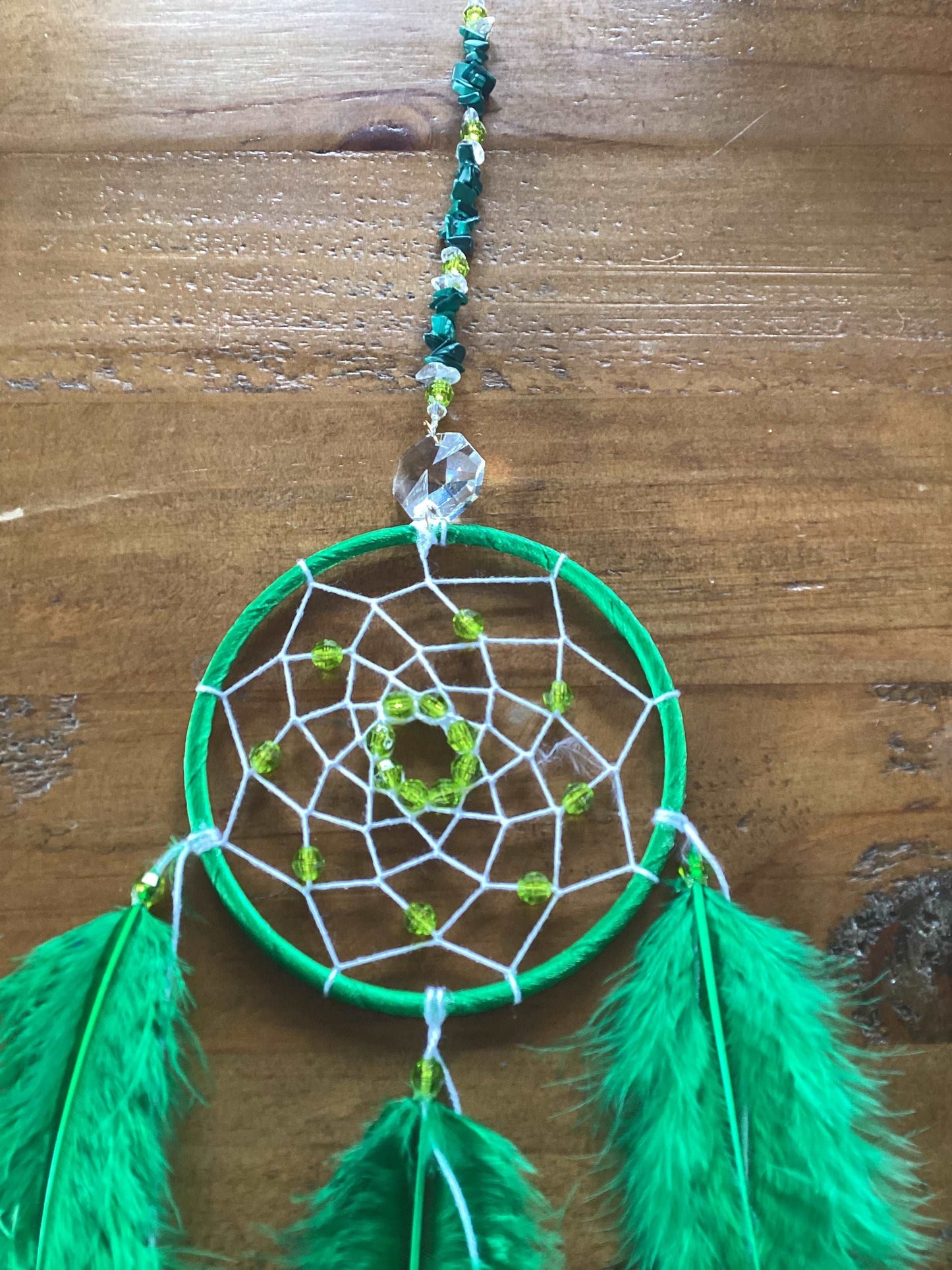 Crystal Dreamcatcher Green