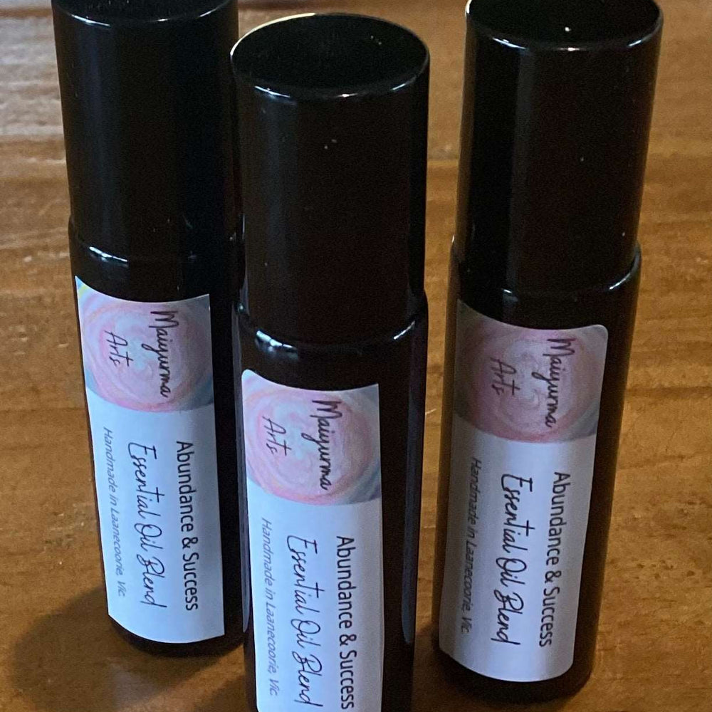 Abundance & Success Essential Oil Blend Roll on Perfume Oil 10ml