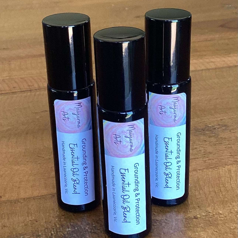 Grounding & Protection Essential Oil Blend Roll on Perfume Oil 10ml