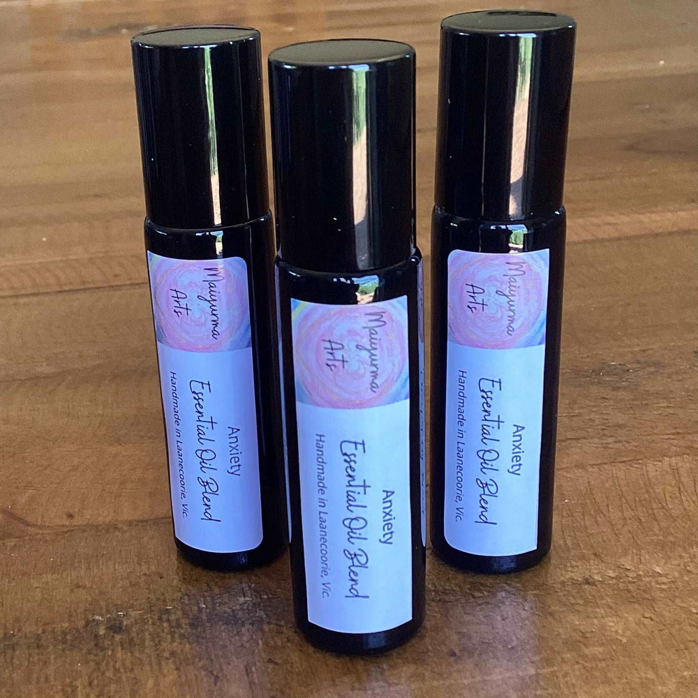 Anxiety Essential Oil Blend Roll on Perfume Oil 10ml