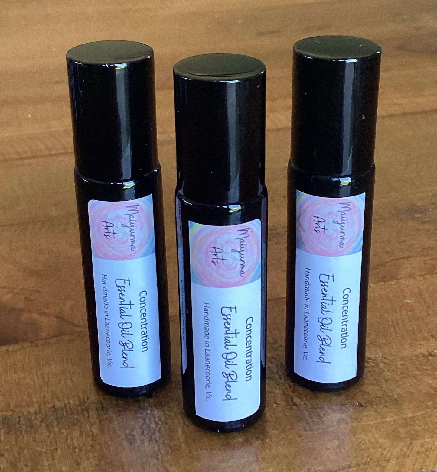 Concentration Essential Oil Blend Roll on Perfume Oil 10ml