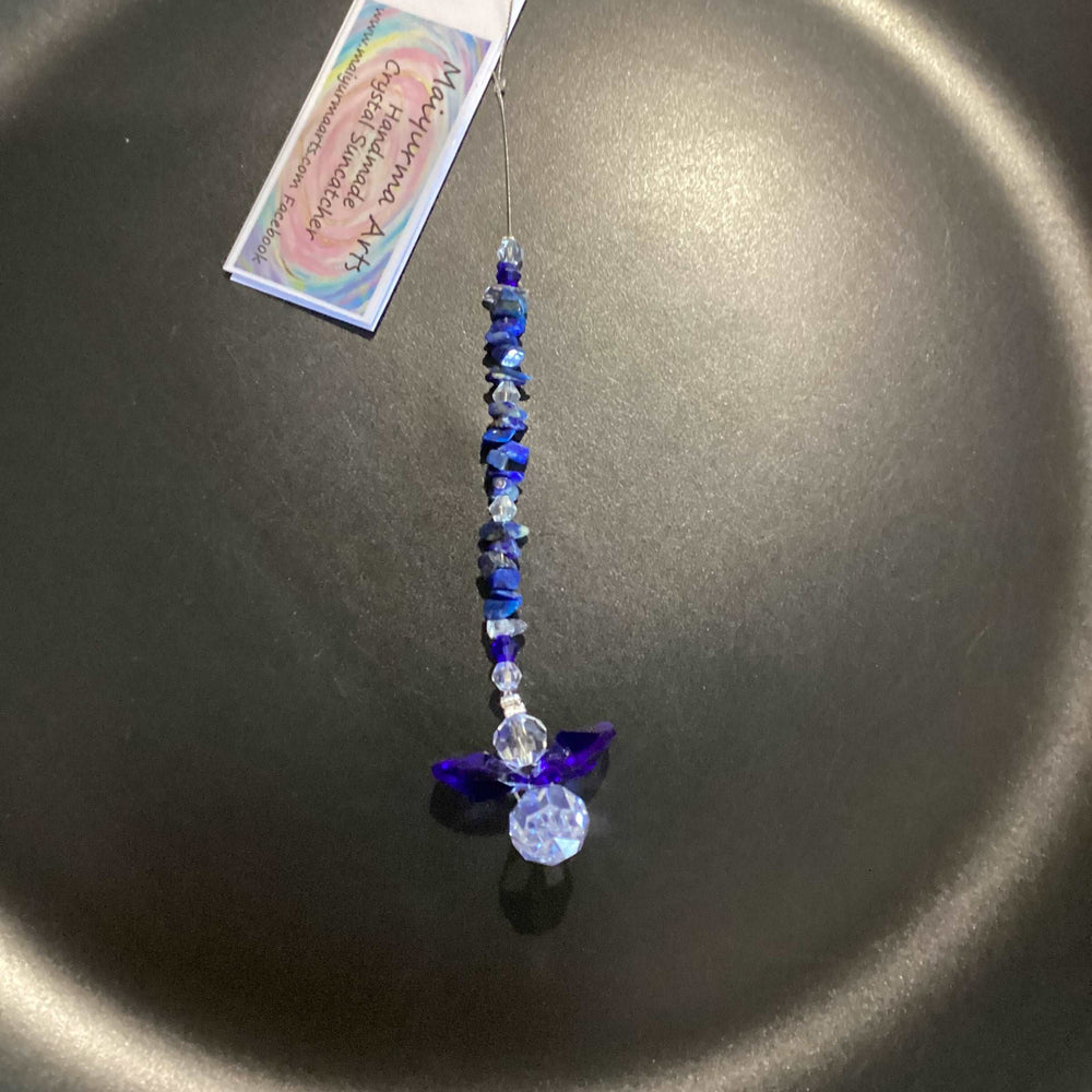 Angel of Lapis Lazuli Suncatcher