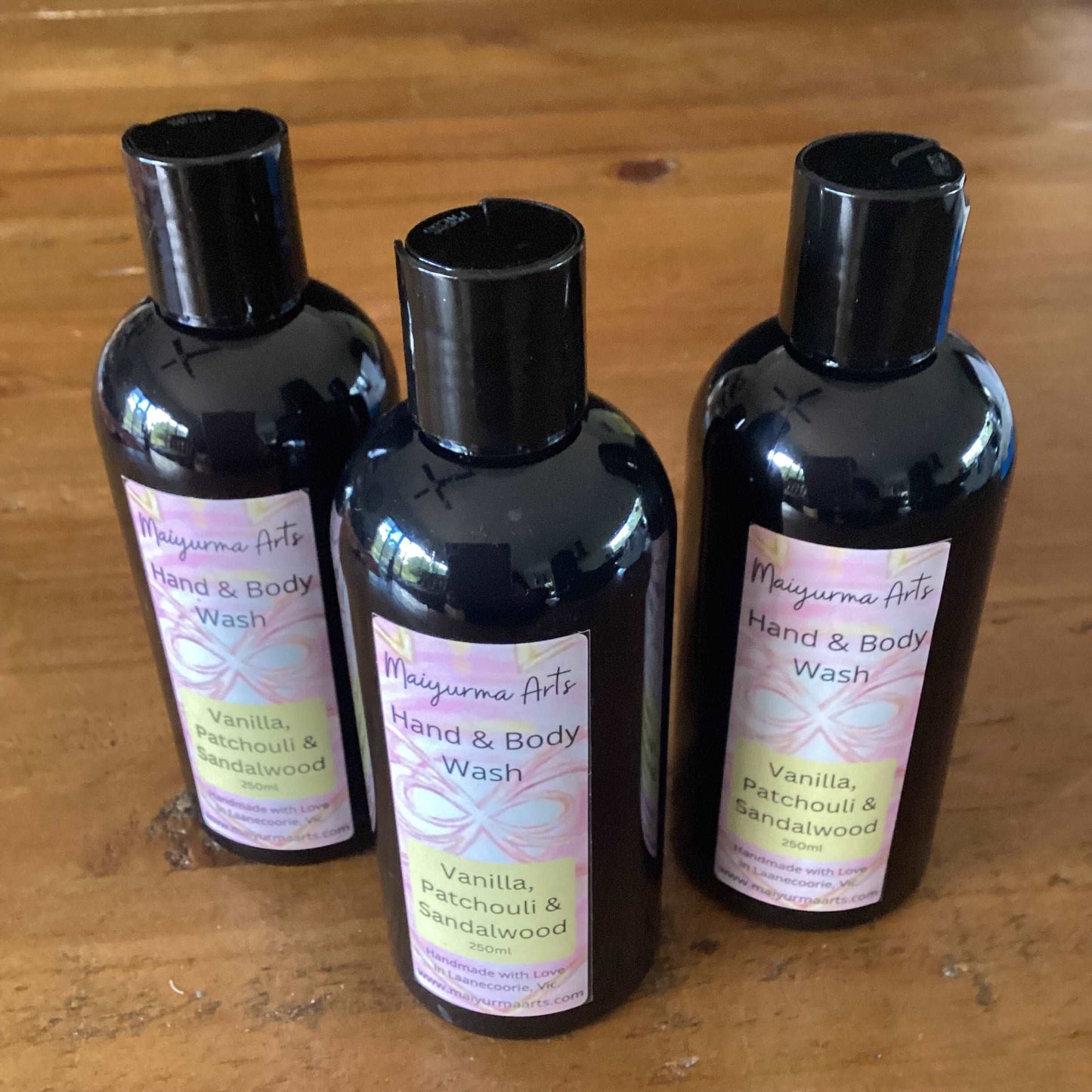 Vanilla, Patchouli & Sandalwood Hand & Body Wash