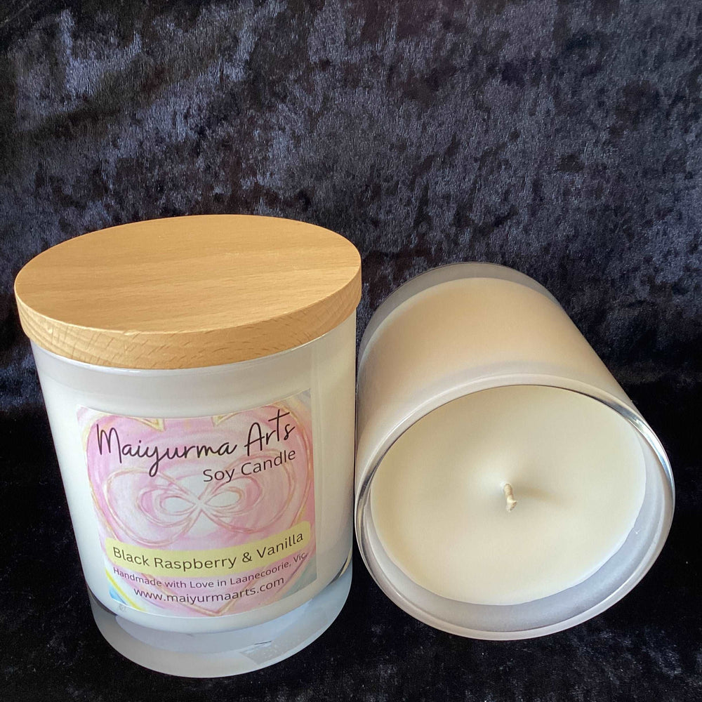 Black Raspberry & Vanilla Soy Candle XL