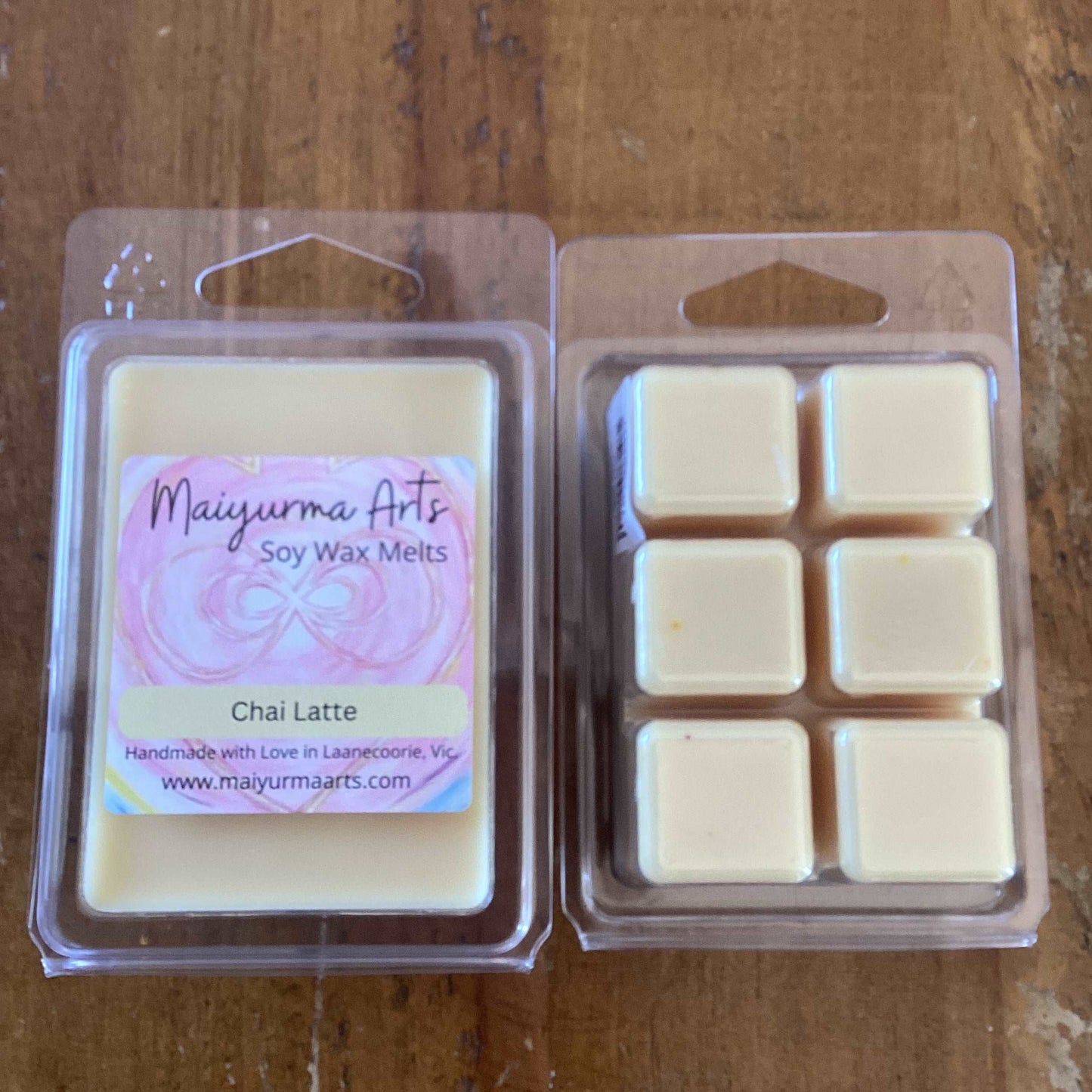 Chai Latte Soy Wax Melts Clam Shell