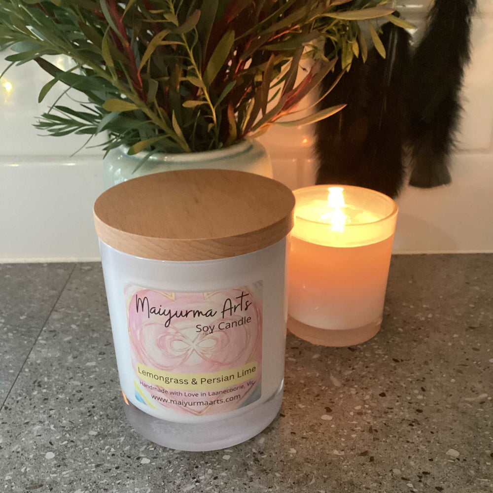 Lemongrass & Persian Lime Soy Candle XL