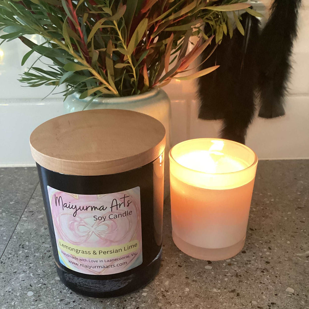 Lemongrass & Persian Lime Soy Candle XL