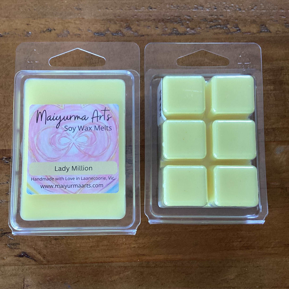 Lady Million Soy Wax Melts Clam Shell