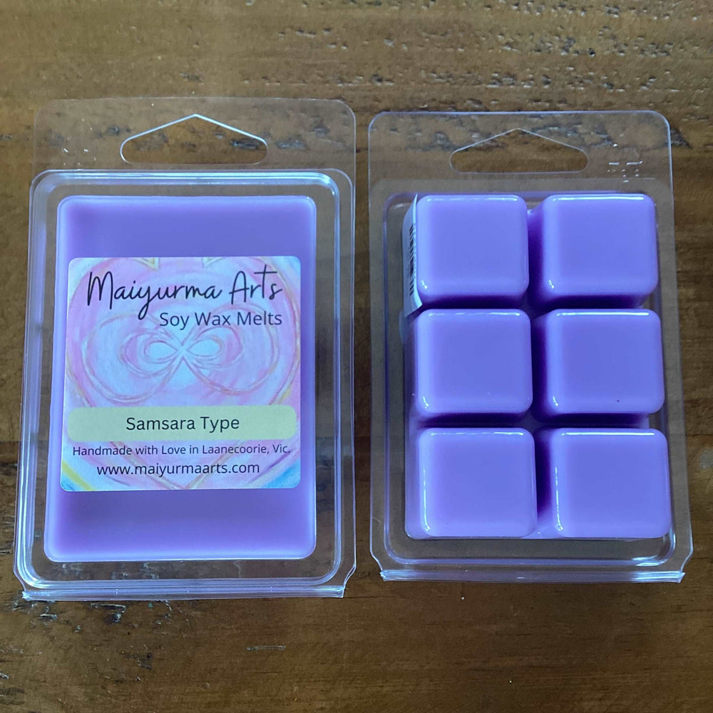 Samsara Type Soy Wax Melts Clam Shell