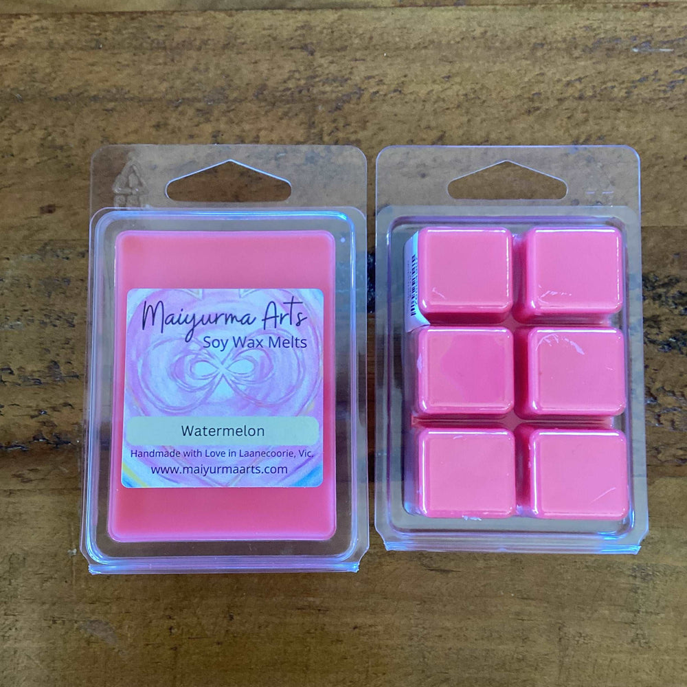 Watermelon Soy Wax Melts Clam Shell