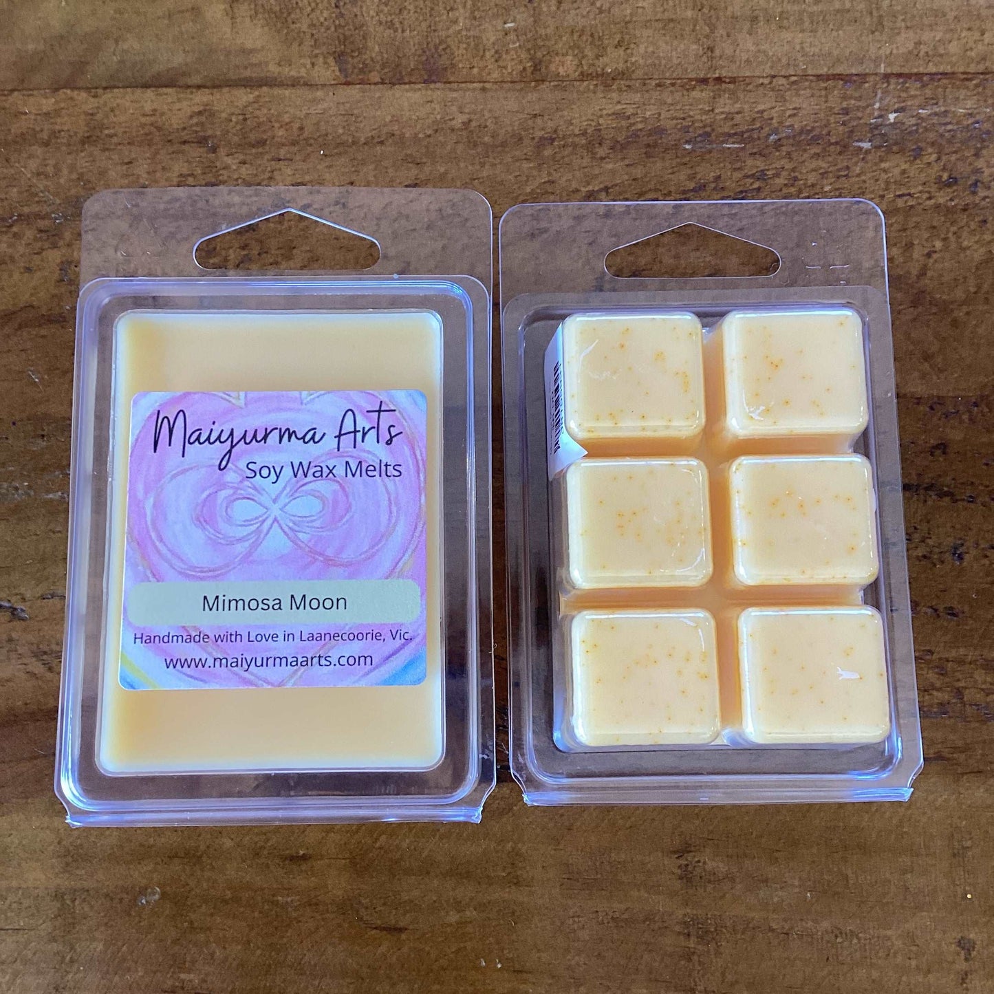 Mimosa Moon Soy Wax Melts Clam Shell