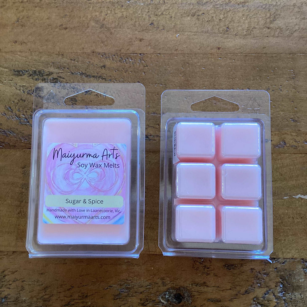 Sugar & Spice Soy Wax Melts Clam Shell