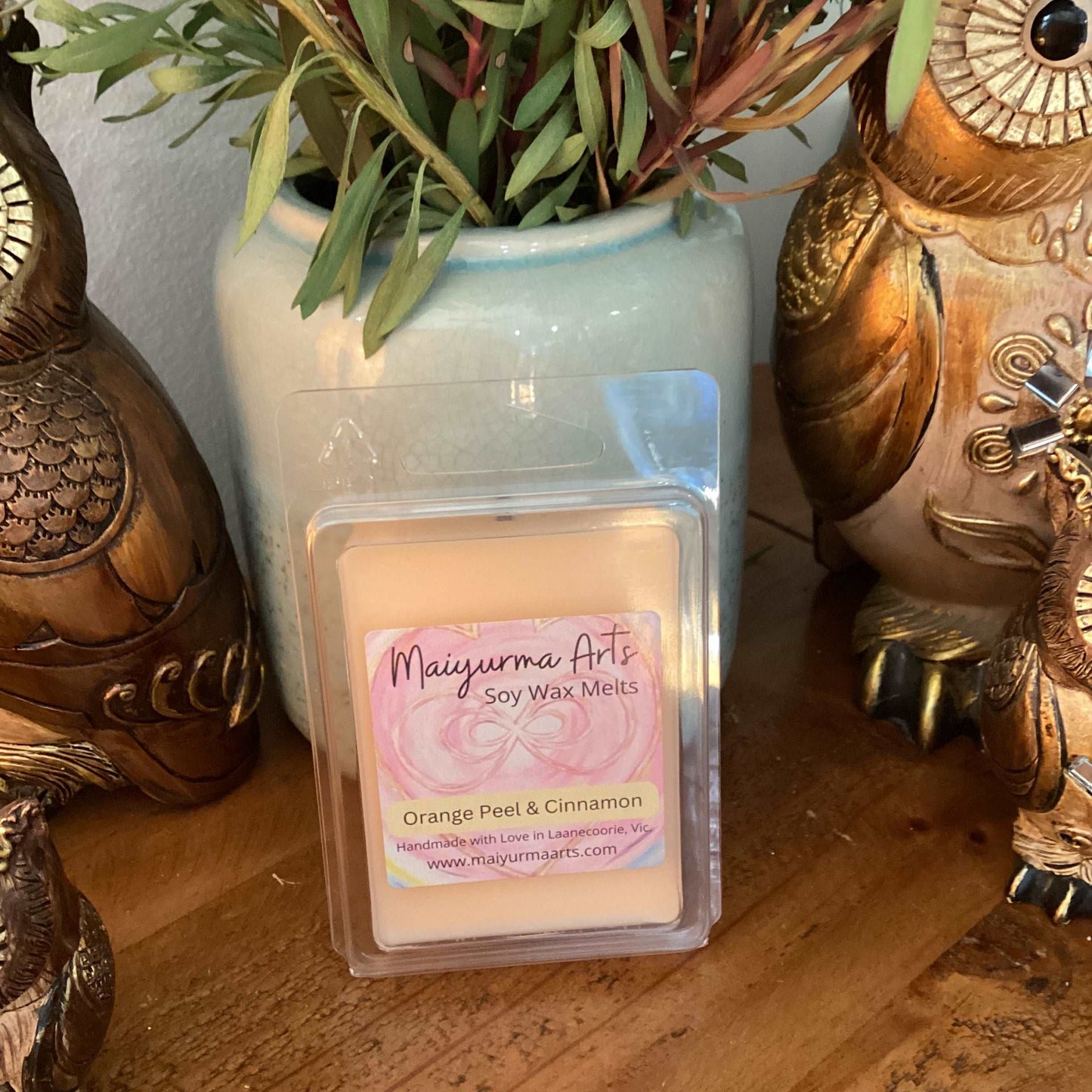 Orange Peel & Cinnamon Wax Melts Clam Shell