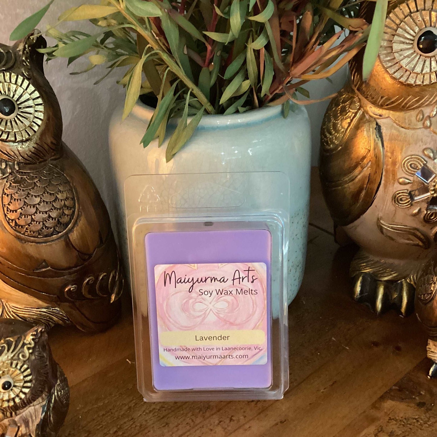 Lavender Soy Wax Melts Clam Shell