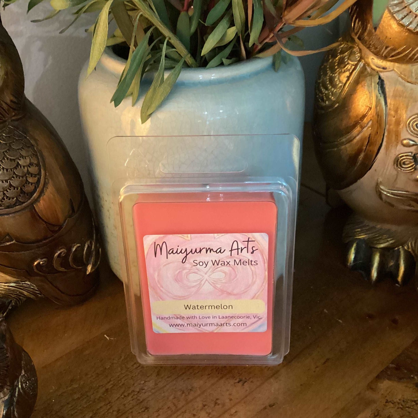 Watermelon Soy Wax Melts Clam Shell