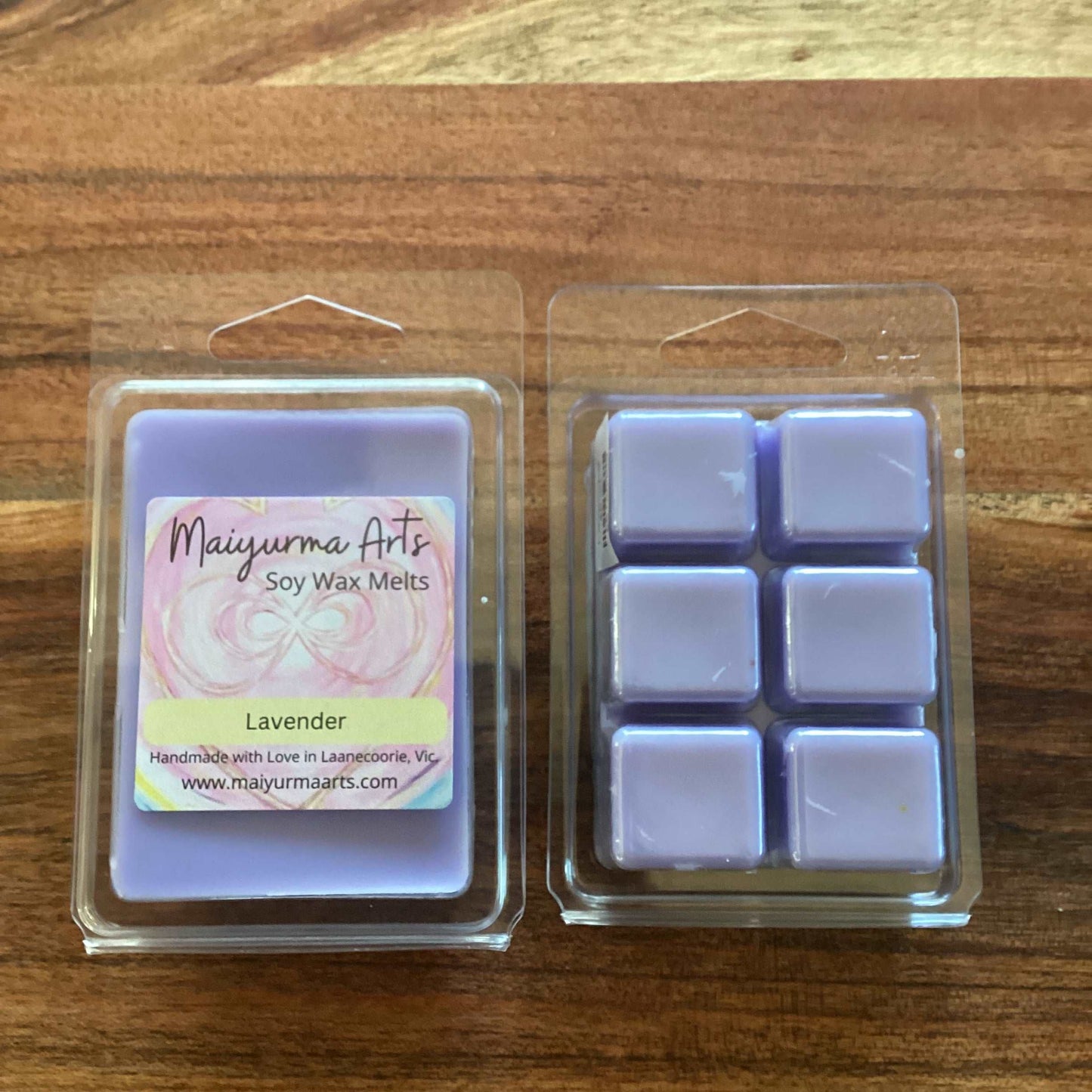 Lavender Soy Wax Melts Clam Shell