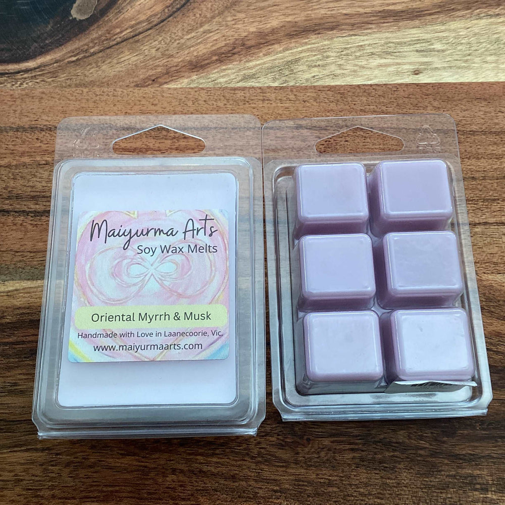 Oriental Myrrh & Musk Soy Wax Melts Clam Shell