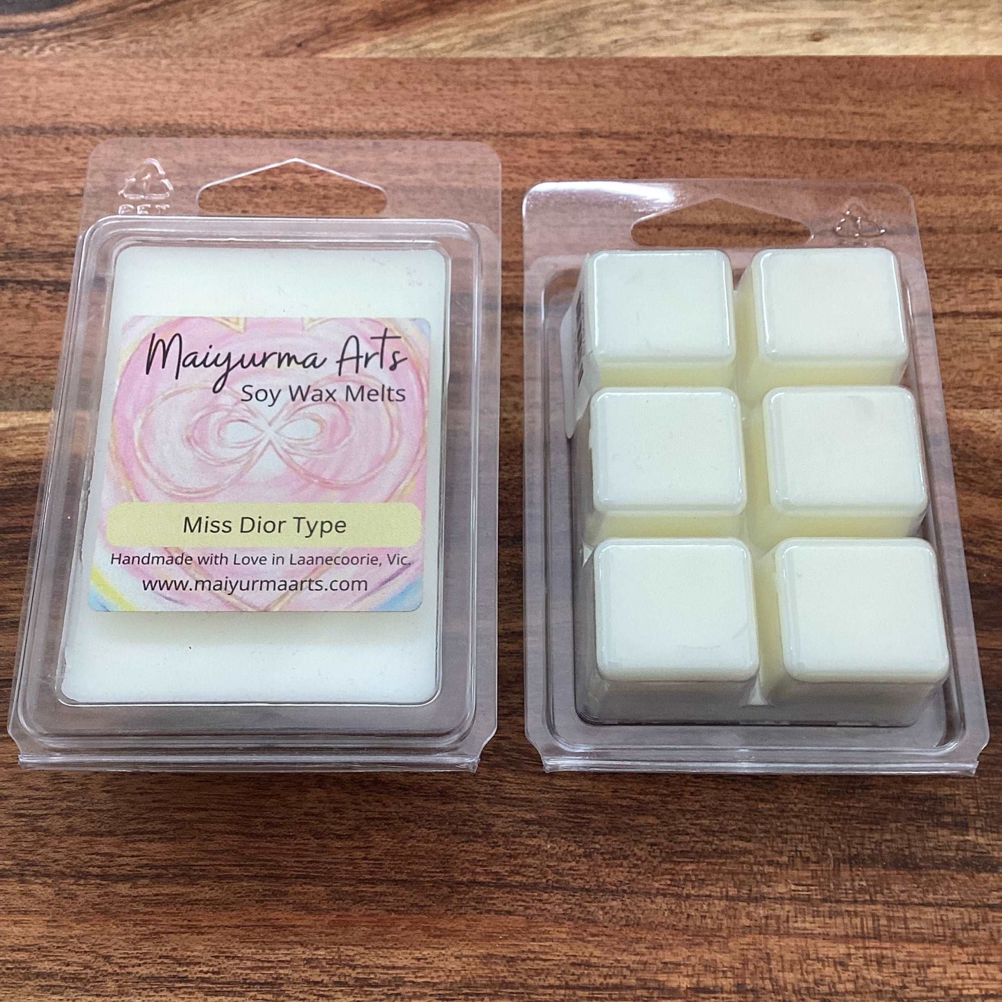 Miss Dior Type Soy Wax Melts Clam Shell