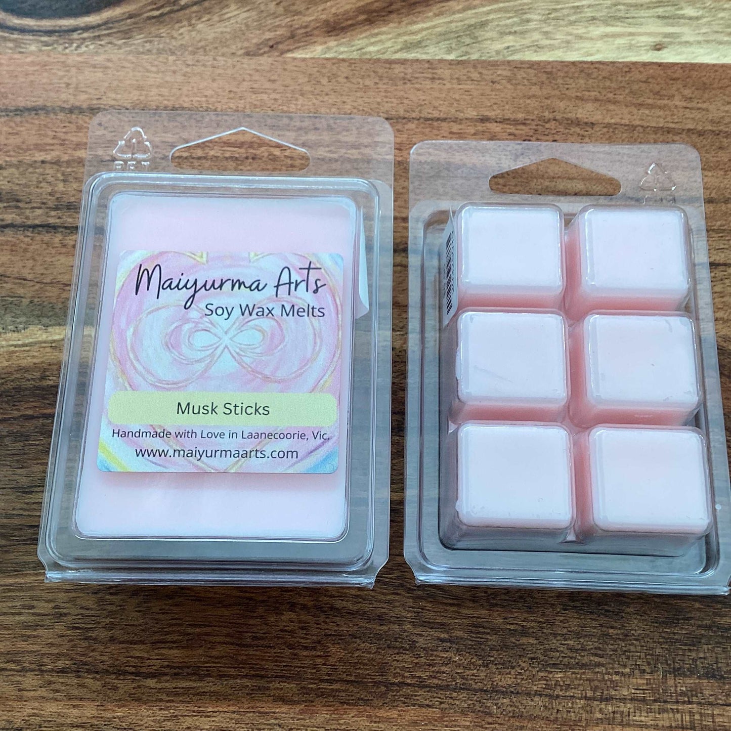 Musk Sticks Soy Wax Melts Clam Shell