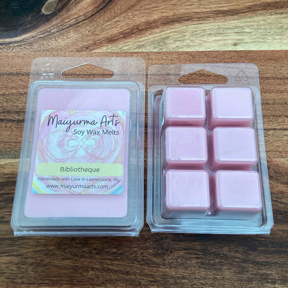 Bibliotheque Type Soy Wax Melts Clam Shell