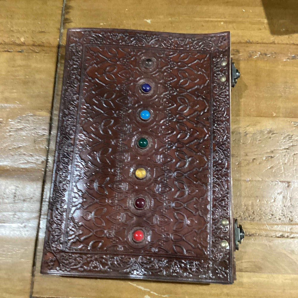 Chakra Large Leather Journal