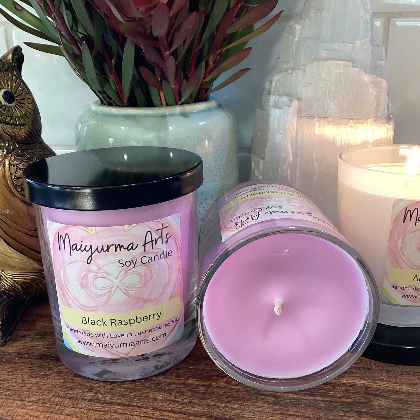 Black Raspberry Soy Candle