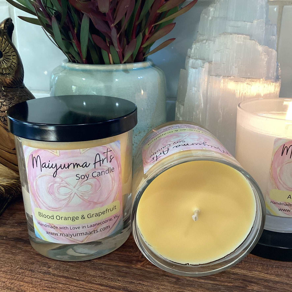 Blood Orange & Grapefruit Soy Candle