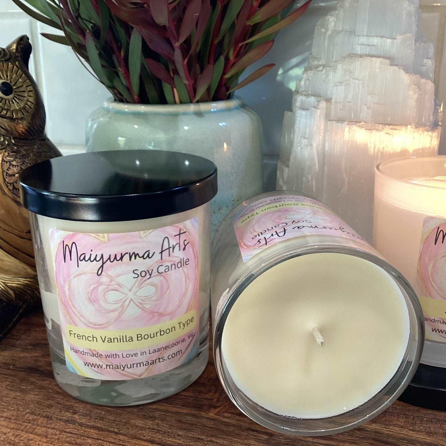 French Vanilla Bourbon Type Soy Candle