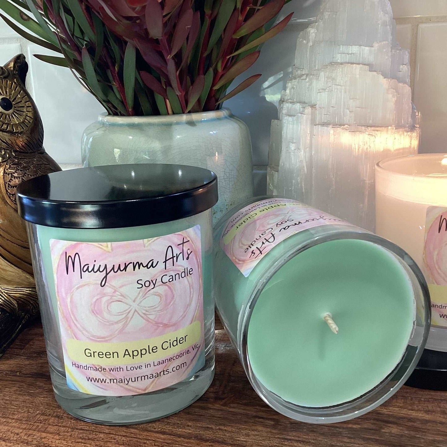 Green Apple Cider Soy Candle