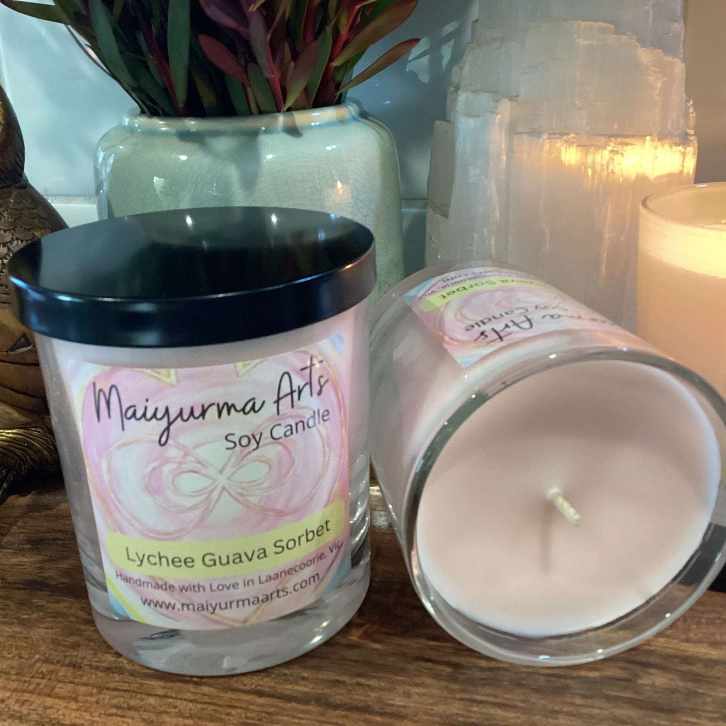 Lychee & Guava Sorbet Soy Candle