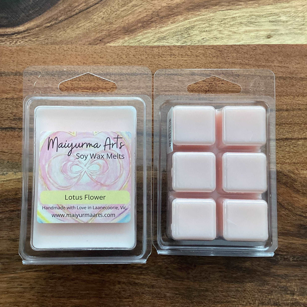 Lotus Flower Soy Wax Melts Clam Shell