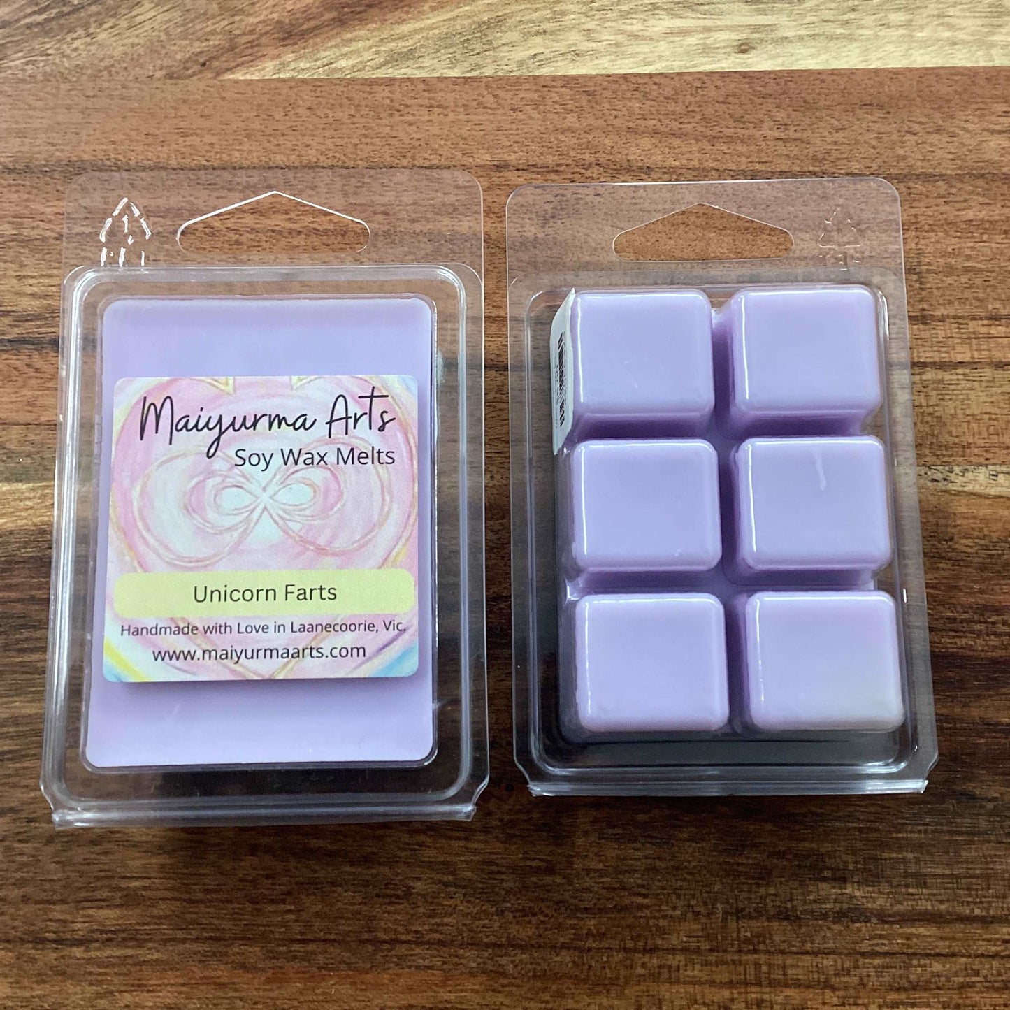 Unicorn Farts Soy Wax Melts Clam Shell