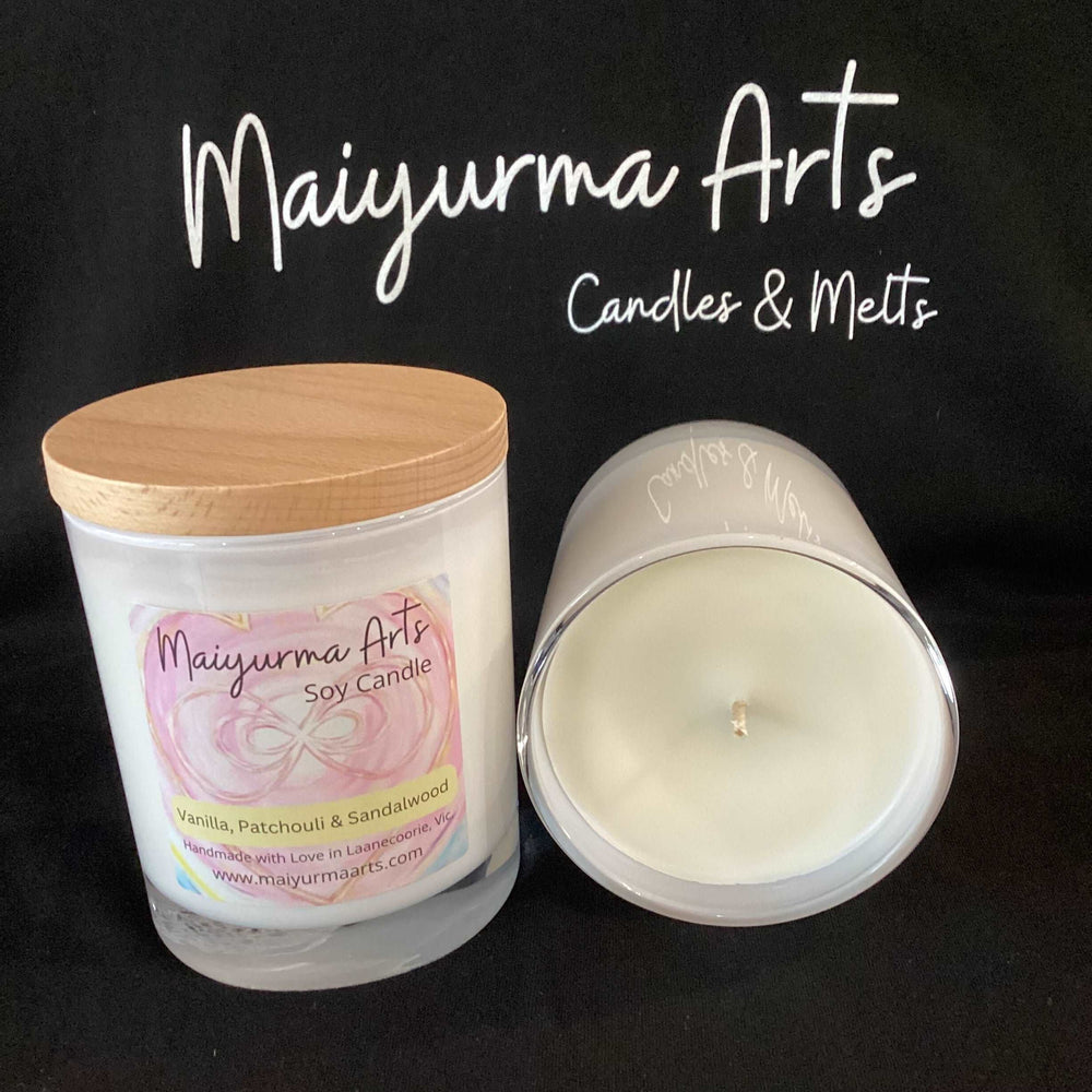 Vanilla Patchouli & Sandalwood Soy Candle XL