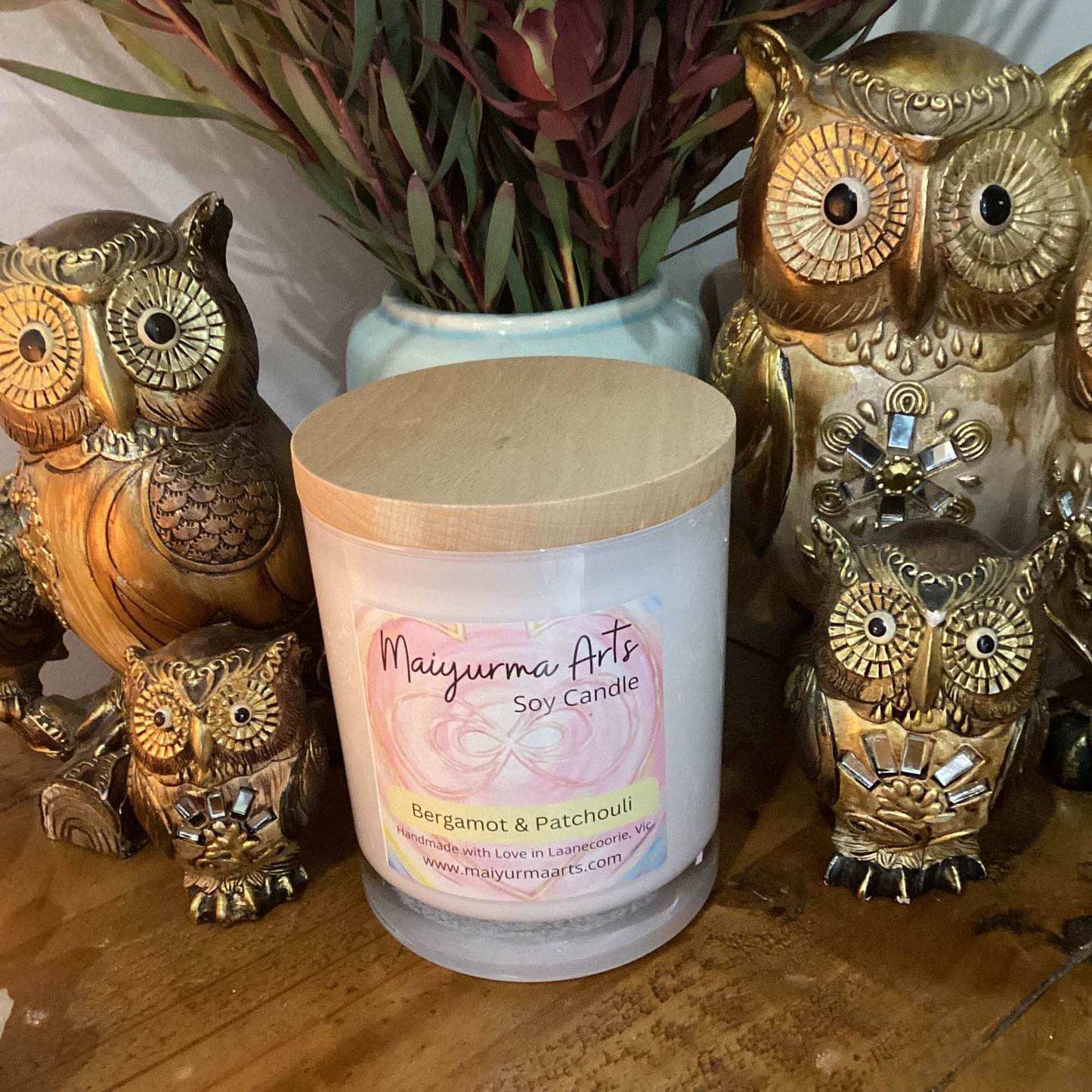 Bergamot & Patchouli Soy Candle XL