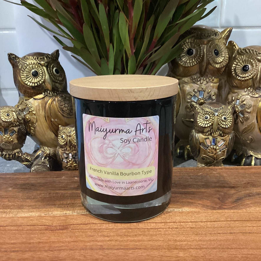 French Vanilla Bourbon Type Soy Candle XL