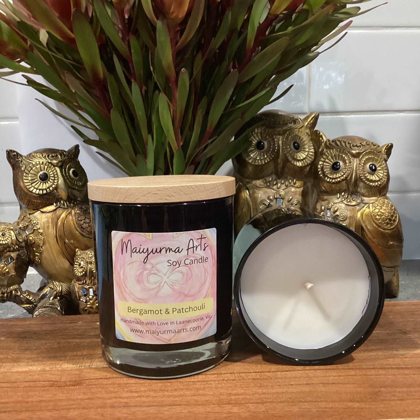 Bergamot & Patchouli Soy Candle XL