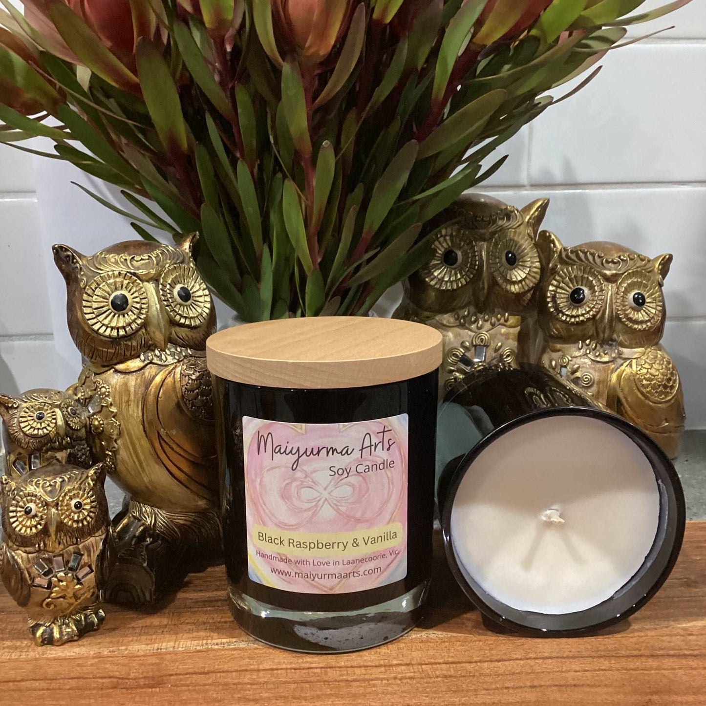 Black Raspberry & Vanilla Soy Candle XL