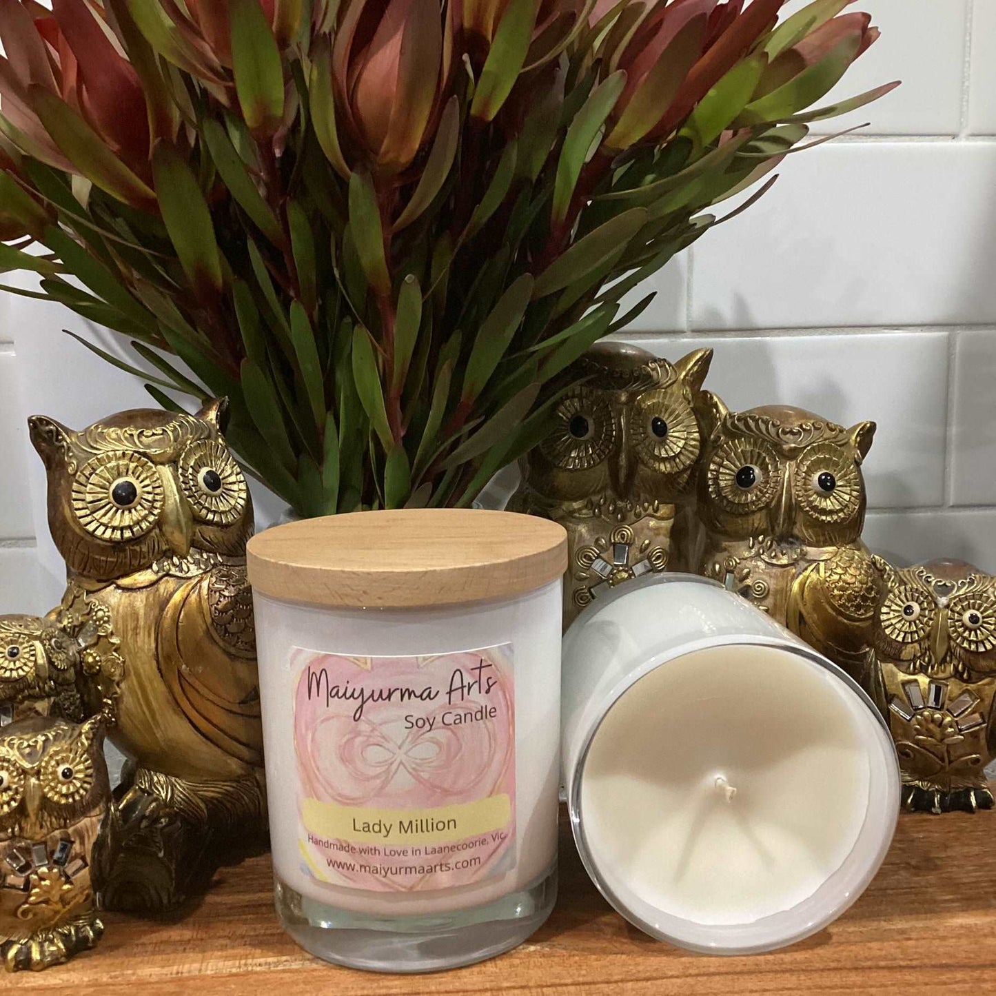 Lady Million Type Soy Candle XL