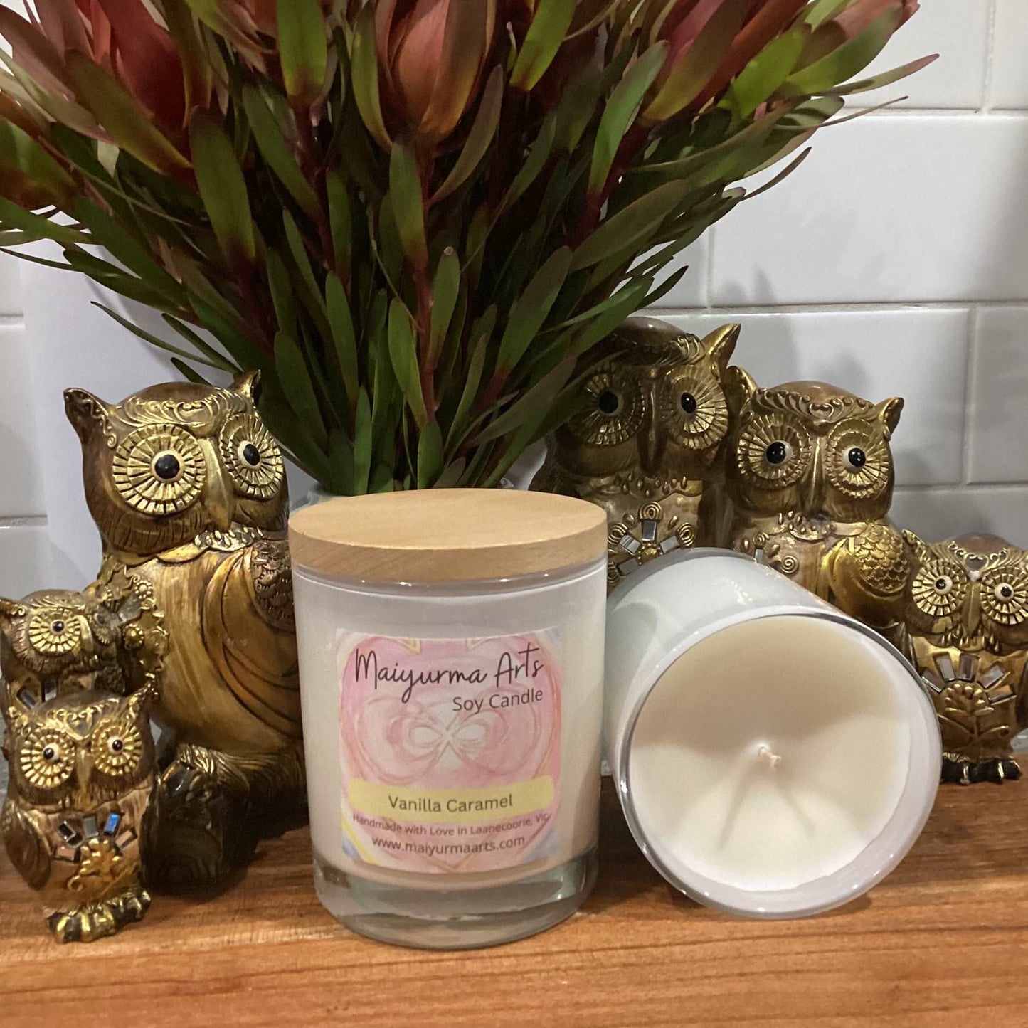 Vanilla Caramel Soy Candle XL