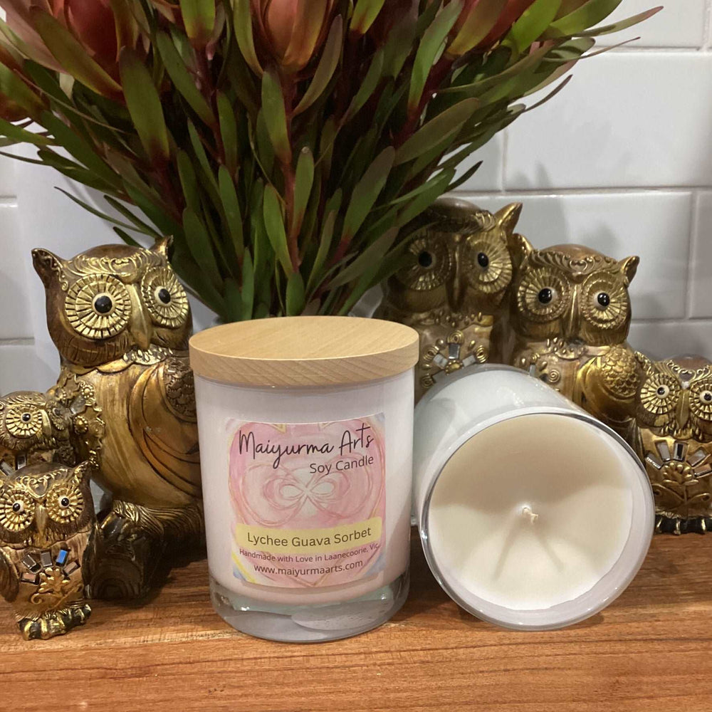 Lychee & Guava Sorbet Soy Candle XL