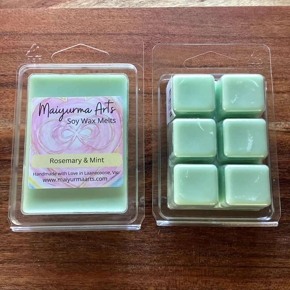 Rosemary & Mint Soy Wax Melts Clam Shell