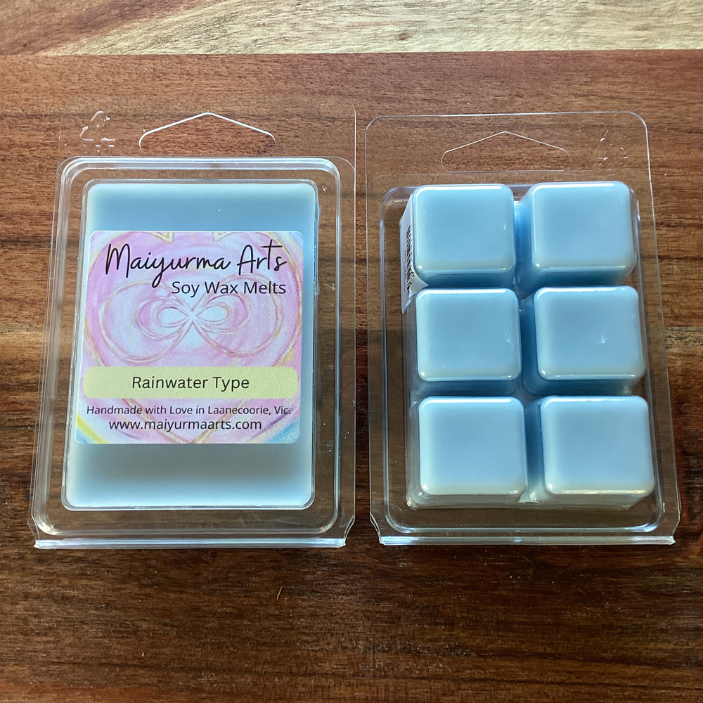 Rainwater Type Soy Wax Melts Clam Shell