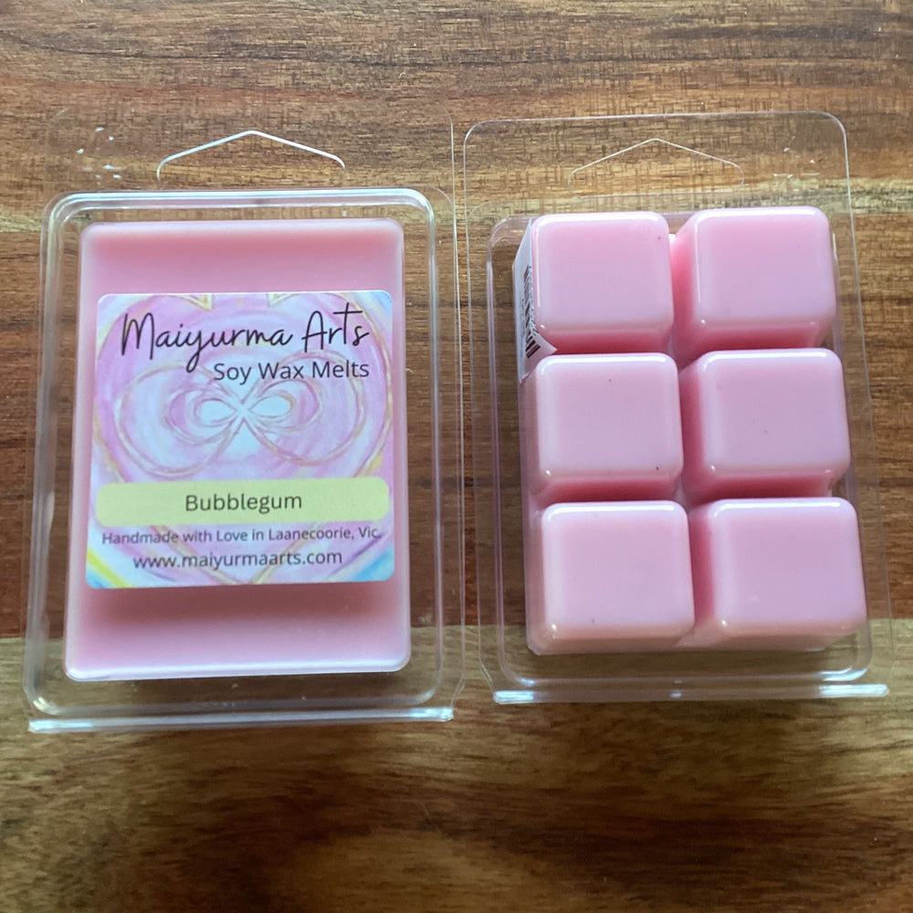 Bubblegum Soy Wax Melts Clam Shell