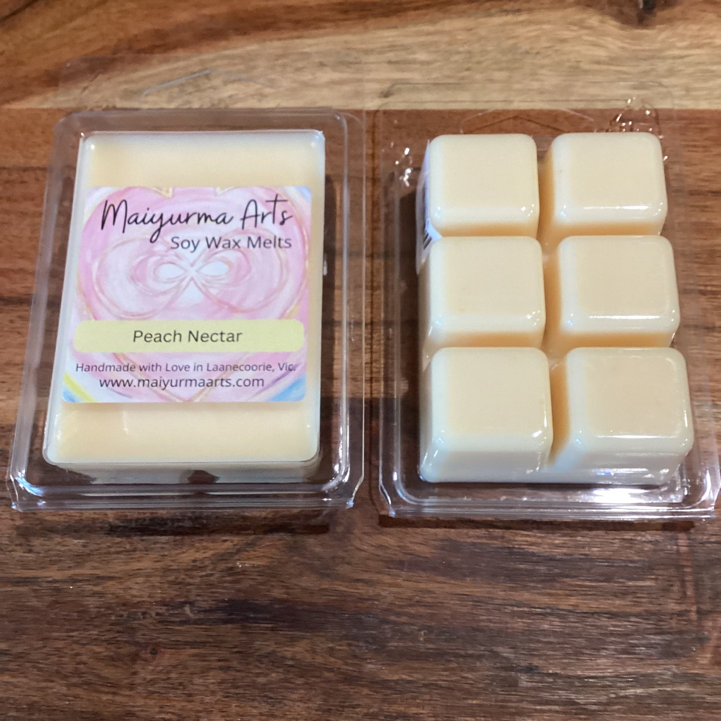 
                  
                    Peach Nectar Soy Wax Melts Clam Shell
                  
                