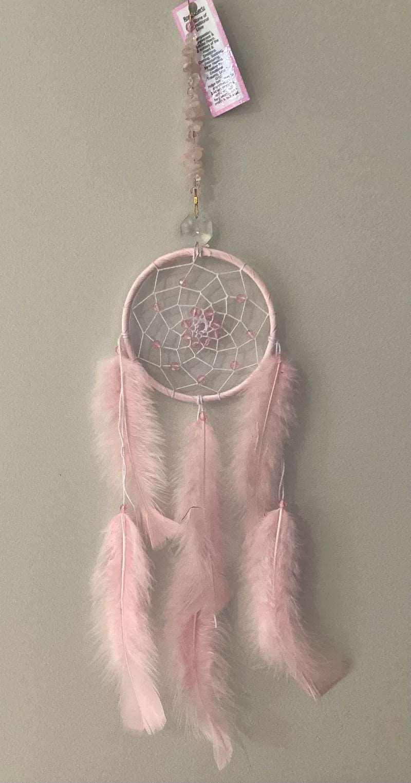 Crystal Dreamcatcher Pink