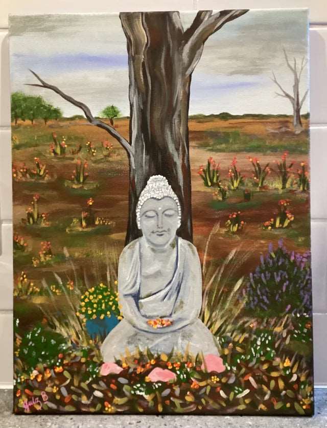 Buddha Garden Painting